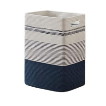 Flexible Cotton Handcrafted Storage Case For Bedroom And-B