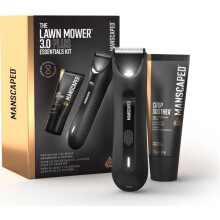 MANSCAPED Lawn Mower 3.0 Plus Essentials Kit Waterproof Body Hair Trimmer Black