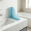 Cleanable Bath Water Barrier Flexible Bendable Panel For-Gray 8