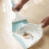 Tight Space Broom Dustpan Cleaning Tool For Office-Dark Gray 9