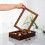 Elegant Partitioned Wooden Dry Food Box See-Rectangular handle 7