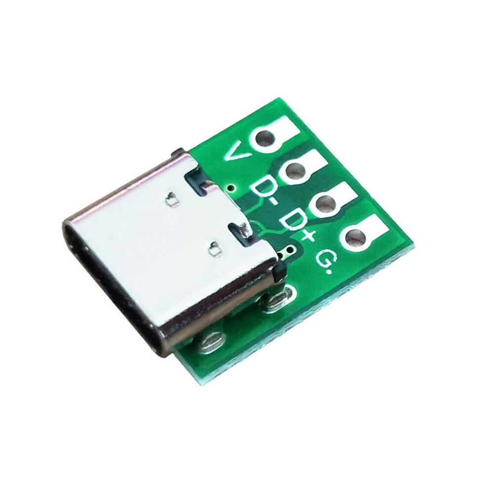 10Pcs Usb 3.1 Type-C 16 Pin Test Breakout Board Usb 3.1 Type C Connector 16 Pin Test Pcb Board For Data Wire Cable 6031619259552