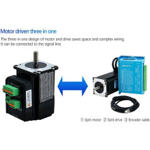 Nema23 Geïntegreerde Hybride Servomotor JSS57P 1,5N Stappenmotor met Gesloten Lus en Communicatie voor Nauwkeurige Positionering in CNC-Machines