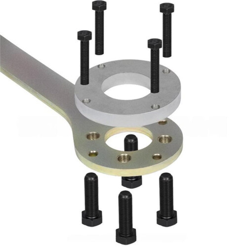 For  Leopard Forester Crankshaft Pulley Tool Kit Screw Wrench Bracket Crank Puller Auto Repair Tools-