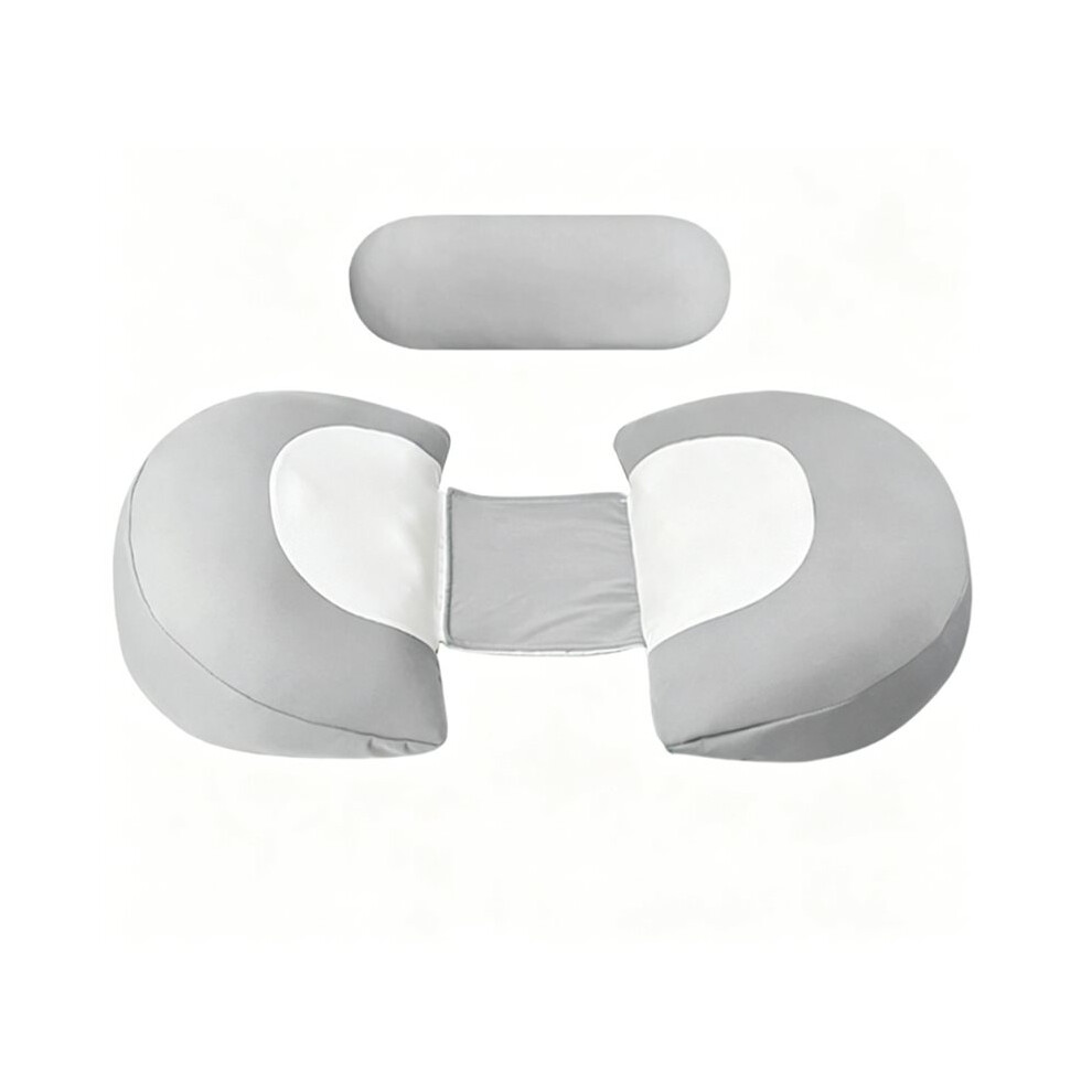 Pregnancy Pillows for Sleeping Memory Foam Maternity Pillow Support for Back Belly HIPS Adjustable Travel Wedge Pillow