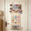 Moderne haaraccessoires display houten hangende plank met 6