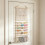 Moderne haaraccessoires display houten hangende plank met 7