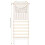 Moderne haaraccessoires display houten hangende plank met 3