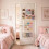 Moderne haaraccessoires display houten hangende plank met 4