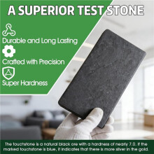 2X Gold Test Kit, Gold Testing Kit 10k 14k 18k 22k 24K Silver Precious Metal Tester with 10g Solutions, Test Stone