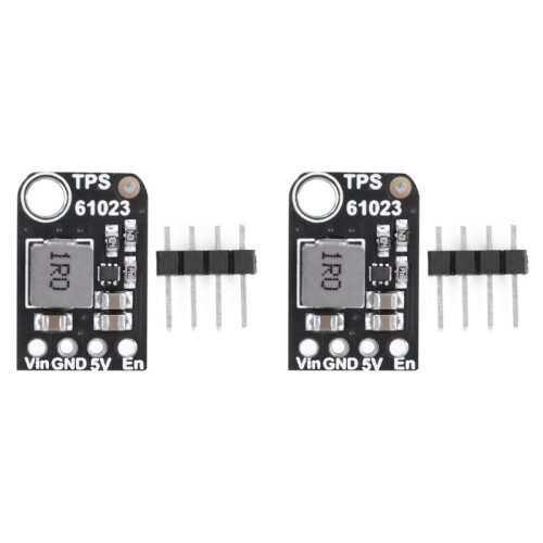 2X TPS61023 Boost Module 5V 1A Boost Regulator Booster Board Voltage Step  Module From 2-5VDC to 5V