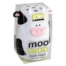 Joie Moo Moo Fresh Fridge Refrigerator & Freezer Baking Soda Holder Odor Absorber
