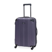 Kenneth Cole Reaction Out of Bounds Lightweight Hardshell 4-Wheel Spinner Luggage, Smokey Purple, 20-Inch Carry On, Out of Bounds