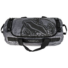 AKONA Panama. A Duffle Bag with Waterproof Zipper, Heather Grey, 24" L x 13" W x 13" H, Panama Duffle Bag