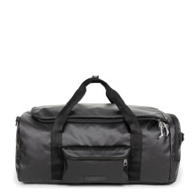 Eastpak Tarp Duffl'R Tarp Duffel Bag, Medium, Black, Black, Medium, Modern, blackone, Medium, comtemporary