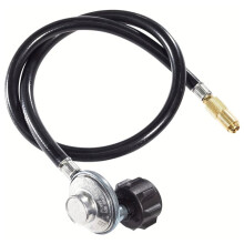 1-Piece 3FT Propane Adapter Hose and Regulator for 20 Lb Tank Weather and Corrode Resist