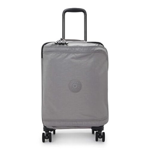 Kipling Spontaneous S Small Cabin Size Wheeled Luggage, Carry On, Inviting Grey (Grey)