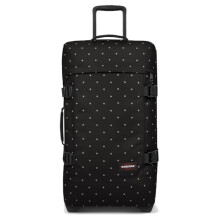 Eastpak Tranverz M Medium Suitcase 78L (67 x 35.5 x 30 cm), Durable Rolling Luggage, Lightweight Travel Bag with Double Compartments, Telescopic