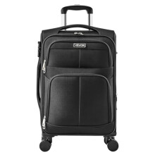 VEVOR Softside Expandable Luggage with Spinner Wheels, 20 inch / 50.8 cm Softside Carry on Luggage, Lightweight Checked Suitcase with Expandable