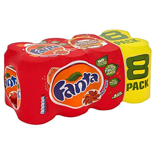 Fanta Fanta Fruit Twist (8x330ml) - Pack of 2