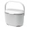 Addis Addis 2.5L Compost Caddy - White & Metallic 1