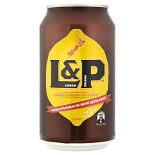 L&P Lemon & Paeroa Soft Drink (355ml) - Pack of 6