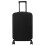 HYPER VENTURE Luggage Cover Suitcase Protetor, Black, M, Black 1