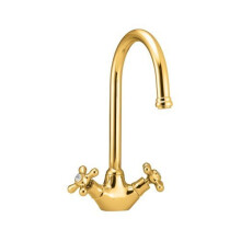 Deva SM057/501 Venetian Mono Kitchen Sink Mixer Tap with Gold Finish by Methven