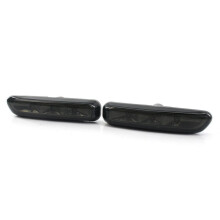 For 3 Series E46 316I 318I 325I X3 E83 E90 4D/2D 1999-2003 LED Side Lamp Turn Signal Light Black