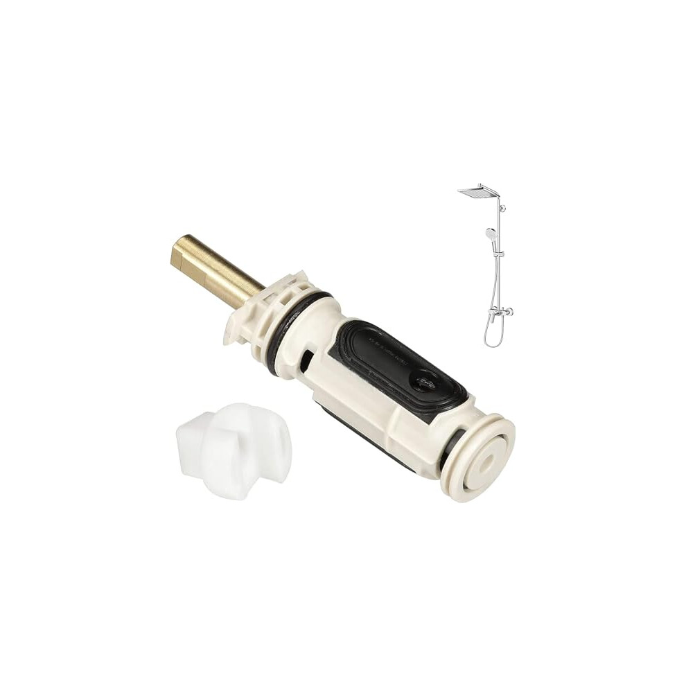 Generic 1222 Moen One-Handle Shower Faucet Replacement Cartridge, Polished Brass, Compatible With Moen Tub Shower 766122392644