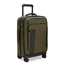 Briggs & Riley Essential 56cm Carry On Expandable Spinner - Luggage for Travel, Suitcases with Wheels, Softside Rolling Bag for Men & Women - ZDX
