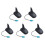 5X Antenne pour  5 6  pour   T5 Antenne de Toit  Fakra 1