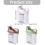 ABS Plastic Pet Reward Storage Box With tight lid-Lvse 4