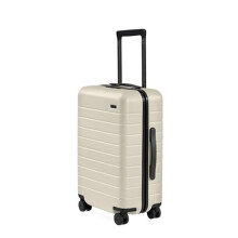 Away Carry-On Luggage - 22-Inch Lightweight Hardside Suitcase with 360 Spinner Wheels, Interior Compression System, TSA-Approved Lock - Salt White