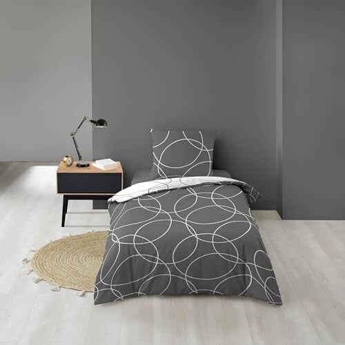 parure 2 p. 140 x 200 cm microfibra stampata allover elton
