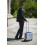 Rockland Revolution Hardside Rolling Computer Case, Black, Carry-On 17-Inch 2