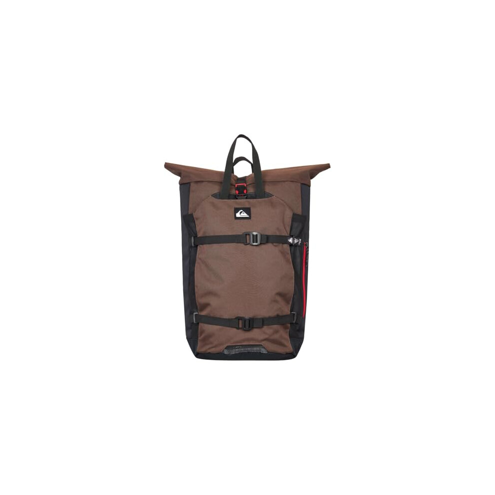 Quiksilver Mens New Secret Sesh Luggage Carry-On Luggage - Chocolate Brown, Chocolate Brown, One Size