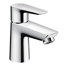 hansgrohe Talis E basin mixer tap 80 with CoolStart energy saving function and pop up waste, chrome 71703000