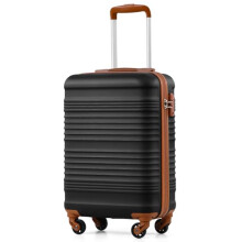 COOLIFE 553520 Cabin Suitcase, Ryanair Cabin Bag with ABS Hard Shell, Lightweight Carry On Suitcase Included TSA Lock & 4 Spinner Wheels,Suitable