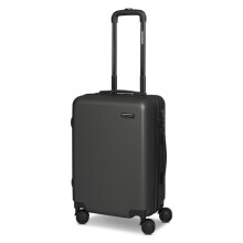 SMARTBOX Stammartikel Edition 05, black, Koffer S (55 cm), Hard shell trolley with swivel castors