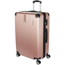 BRUBAKER London Suitcase - Luggage with Combination Lock, 4 Wheels and Comfortable Handles - 19.3 x 30.1 x 11.6 inches (49 x 77 x 30 cm) ABS Trolley -