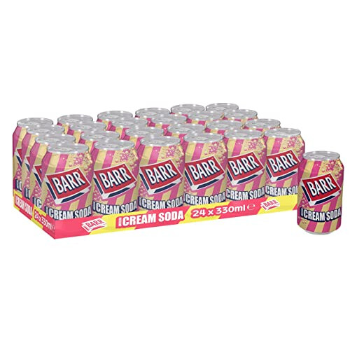 Barr Barr Cream Soda Can 24 X 330ml