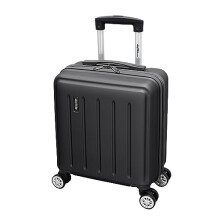 SKYFLITE 45x36x20 Dolomite Carry-On Underseat 8-Wheel Cabin Trolley Case No EasyJet Excess Hand Luggage Fees 5-Year Warranty (Charcoal)