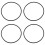 4st 160 mm X 5 mm Industriële Flexibele Rubberen O-Ring Afdichtingsring 1