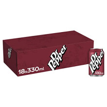 Dr Pepper, 18 x 330 ml