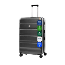 Aerolite Premium Large 28in Suitcase – 100L Hard Shell 28 Inch 4 Dual Spinner Wheels, TSA Lock, Organised Interior – Check-in Travel Hold Luggage