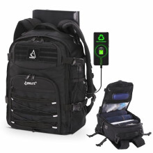 Aerolite 40x30x20cm Ryanair & Wizz Air Max 24L Tactical Backpack Water-Resistant Camping Hiking Trekking Travel Carry On Hand Cabin Luggage Flight