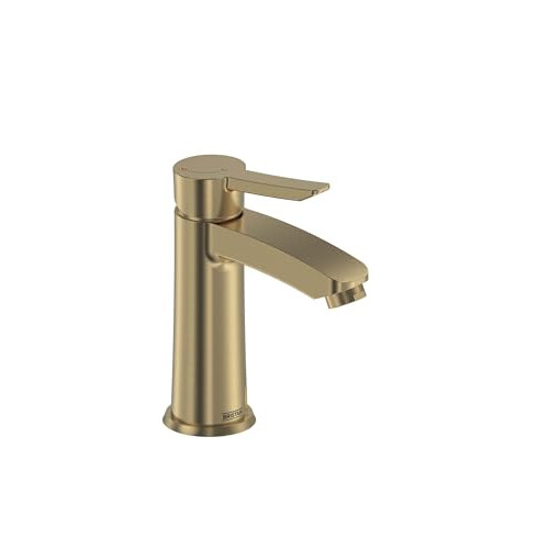 Bristan Apelo Eco Start Basin Mixer with Clicker Waste Brushed Brass