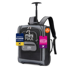 Aerolite MiniMAX 40x30x20cm Ryanair & Wizz Air Max Size Kids Childrens Lightweight Under Seat Carry On Cabin Hand Luggage Flight Travel Backpack