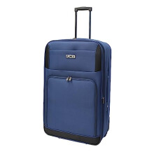 JCB 28" Large Suitcase With Telescopic Handle, Family Trolley Bag - Navy - 29"
